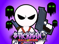 Stickman Halloween Survive